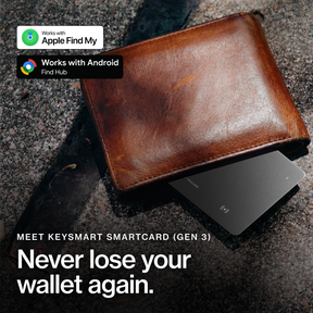 SmartCard (Gen 3) | Works With Apple Find My & Android Find Hub  | Wireless Charging