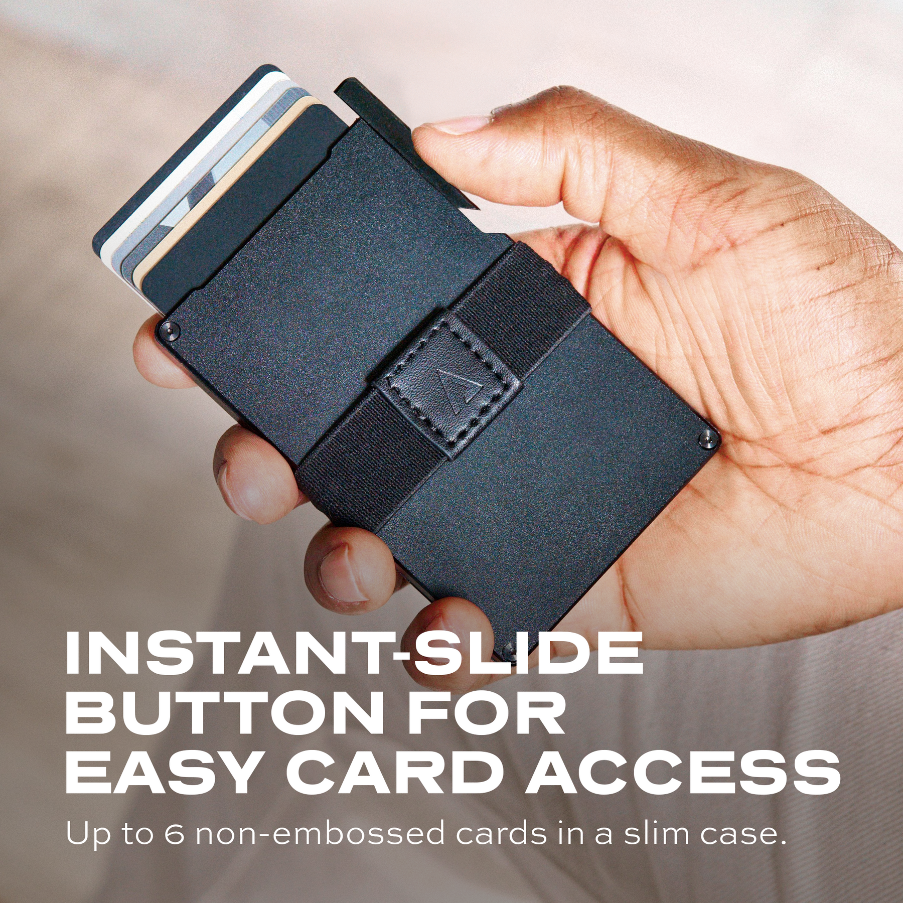 Statik® Wallet | Push the button. Grab your card.