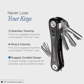 KeySmart® iPro | Works With Apple Find My Network | Holds Up to 14 Keys LP Offer