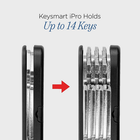 KeySmart® iPro | Works With Apple Find My Network | Holds Up to 14 Keys LP Offer