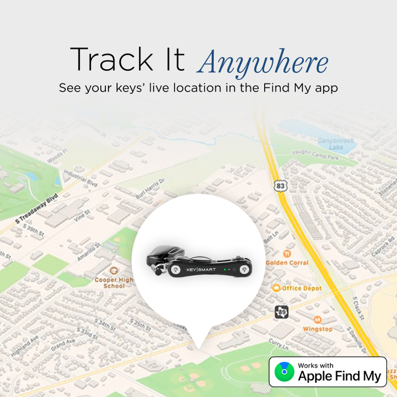 KeySmart® iPro | Works With Apple Find My Network | Holds Up to 14 Keys LP Offer